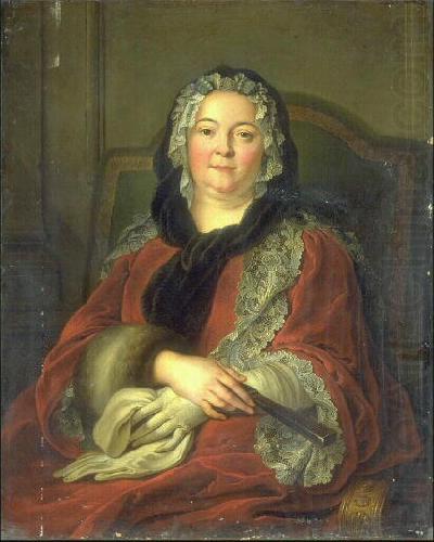 Portrait of Claudine Guerin de Tencin, unknow artist
